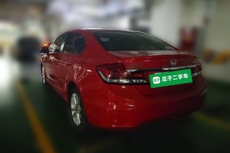 Used Honda Civic 2014 1.8L automatic comfort version Rear Left 45 Deg