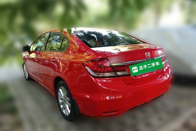 Used Honda Civic 2014 1.8L automatic comfort version Rear Left 45 Deg