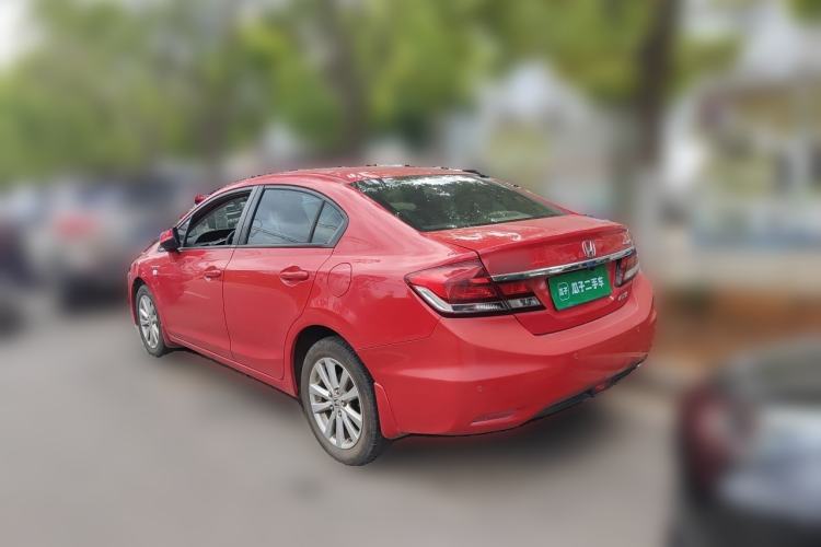 Used Honda Civic 2014 1.8L manual Comfort version Rear Left 45 Deg