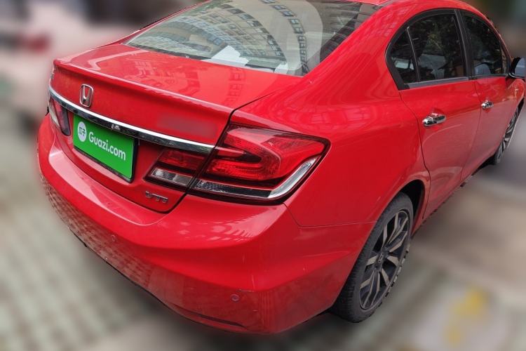 Used Honda Civic 2014 1.8L automatic luxury edition Rear Right 45 Deg