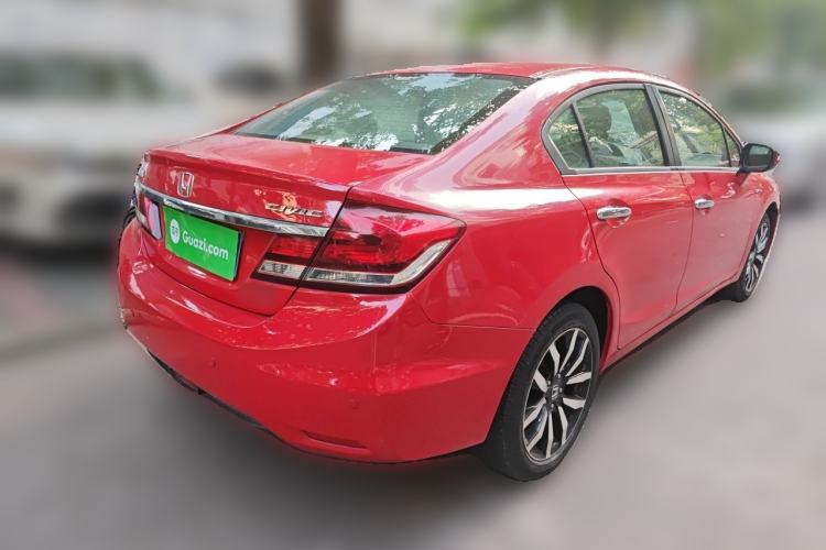 Used Honda Civic 2014 1.8L automatic luxury edition Rear Right 45 Deg