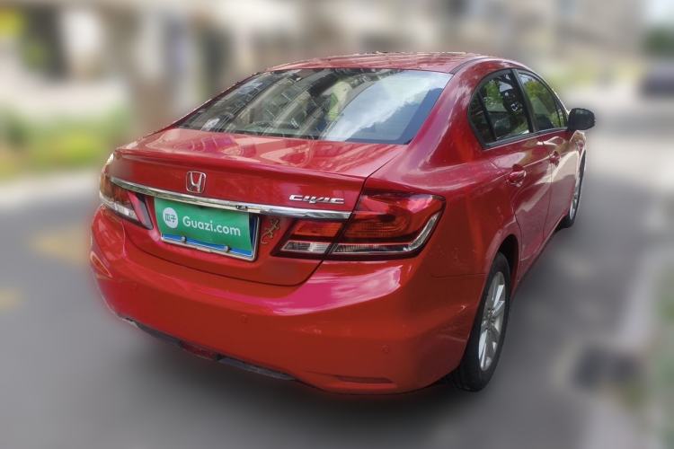 Used Honda Civic 2014 1.8L automatic comfort version Rear Right 45 Deg