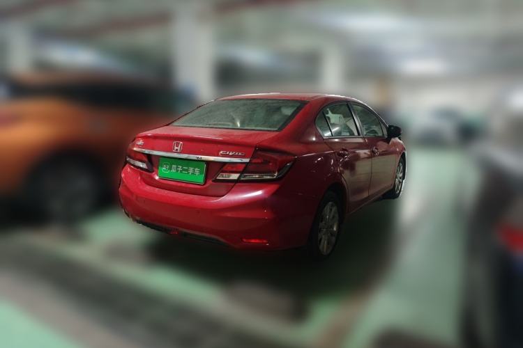 Used Honda Civic 2014 1.8L automatic comfort version Rear Right 45 Deg