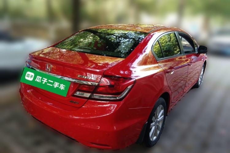 Used Honda Civic 2014 1.8L automatic comfort version Rear Right 45 Deg