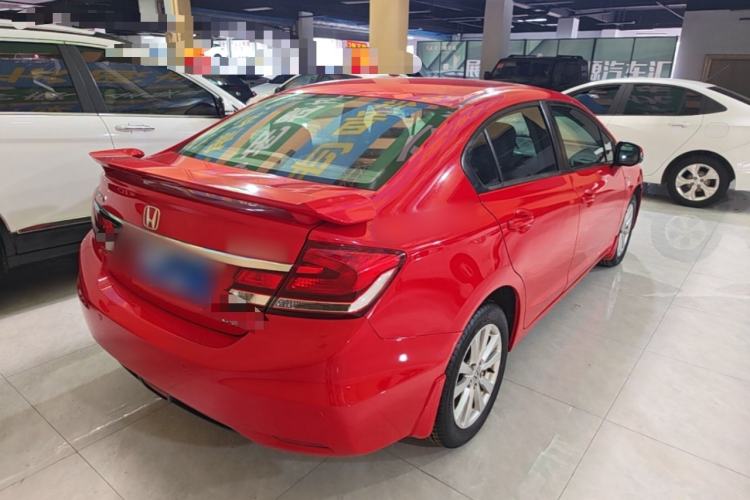 Used Honda Civic 2014 1.8L automatic comfort version Rear Right 45 Deg
