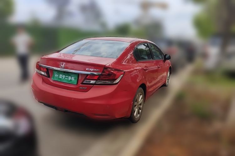 Used Honda Civic 2014 1.8L manual Comfort version Rear Right 45 Deg