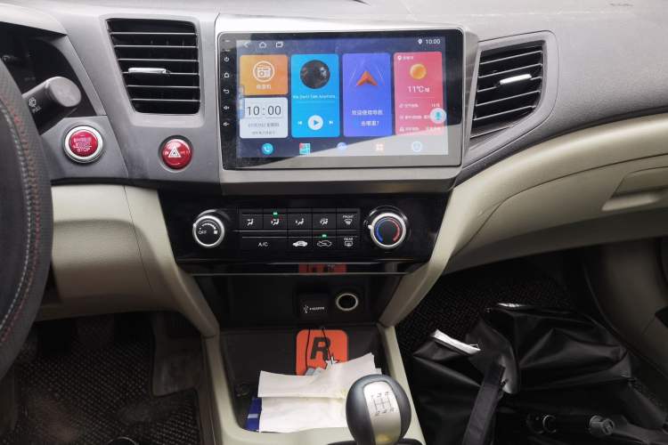 Used Honda Civic 2014 1.8L manual Comfort version Audio And AC Panel