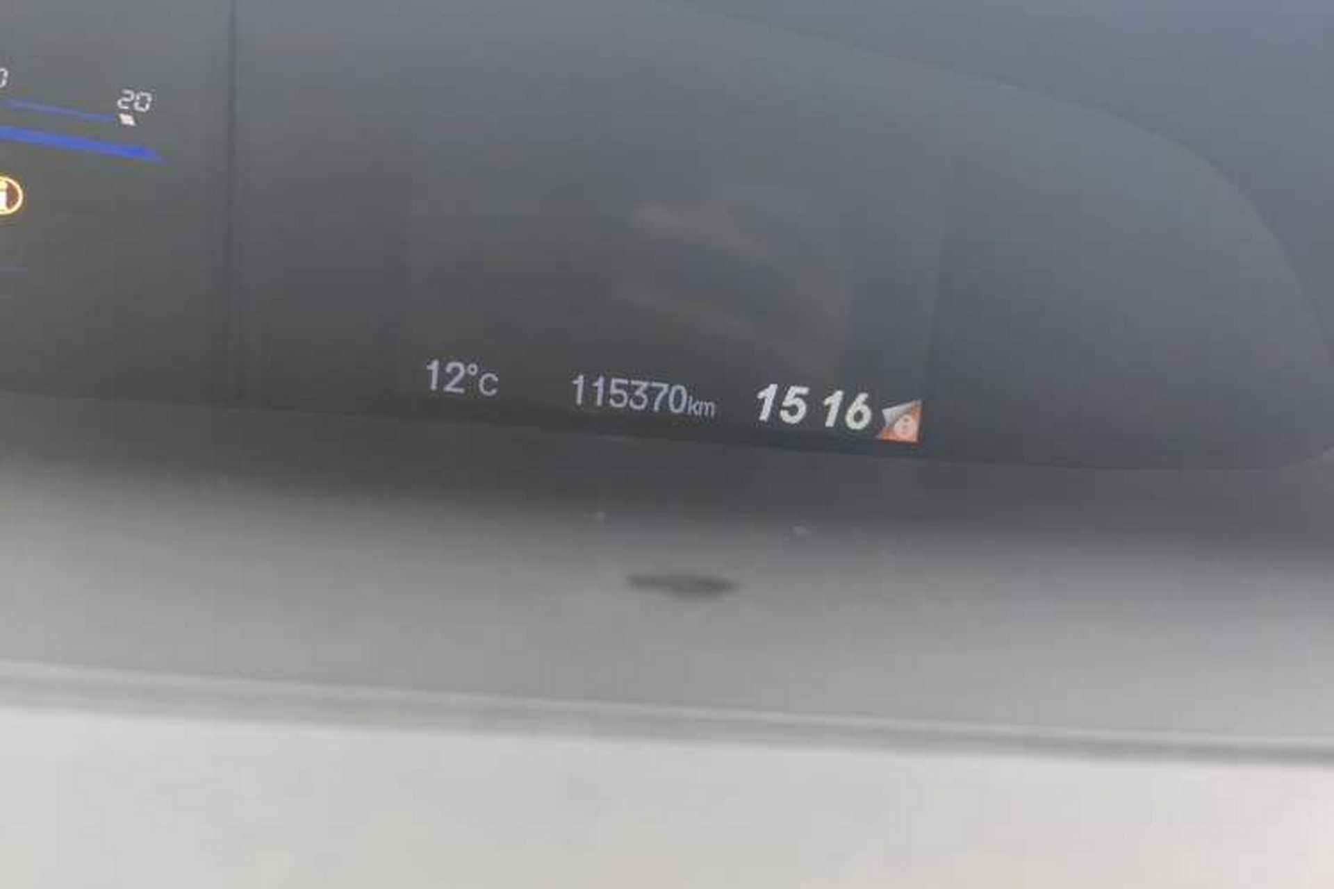 Used Honda Civic 2014 1.8L automatic luxury edition Odometer Close Up
