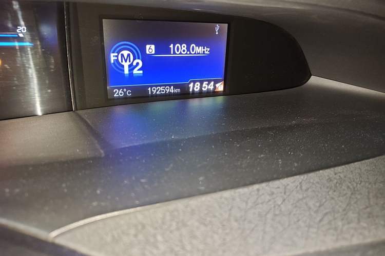 Used Honda Civic 2014 1.8L Automatic Classic Edition Odometer Close Up