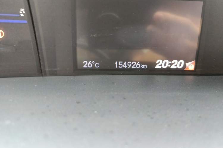 Used Honda Civic 2014 1.8L automatic comfort version Odometer Close Up