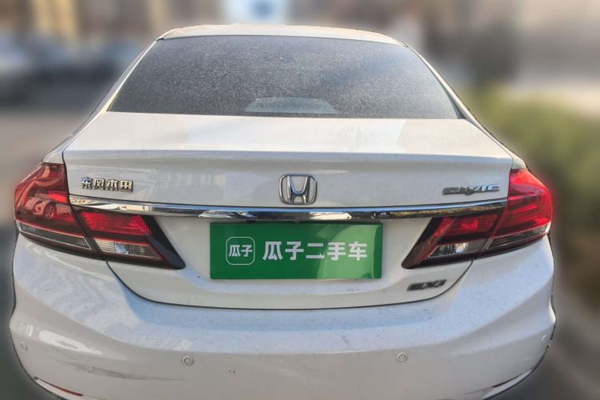 Used Honda Civic 2014 1.8L manual Comfort version Rear