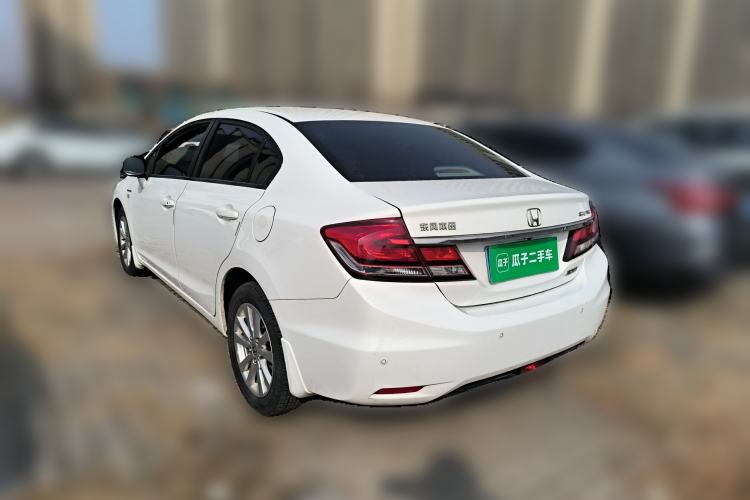 Used Honda Civic 2014 1.8L automatic comfort version Rear Left 45 Deg