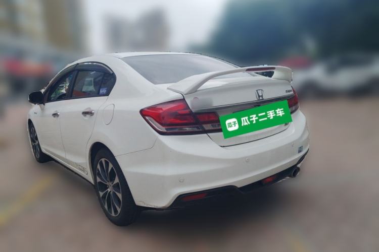 Used Honda Civic 2014 2.4L manual Si Rear Left 45 Deg