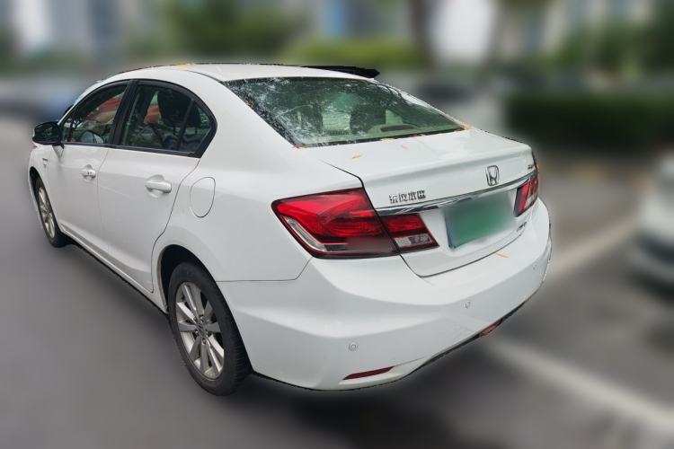 Used Honda Civic 2014 1.8L automatic comfort version Rear Left 45 Deg