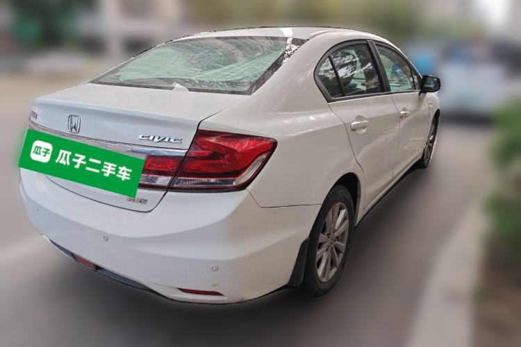 Used Honda Civic 2014 1.8L automatic comfort version Rear Right 45 Deg