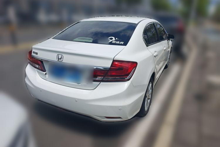 Used Honda Civic 2014 1.8L automatic comfort version Rear Right 45 Deg