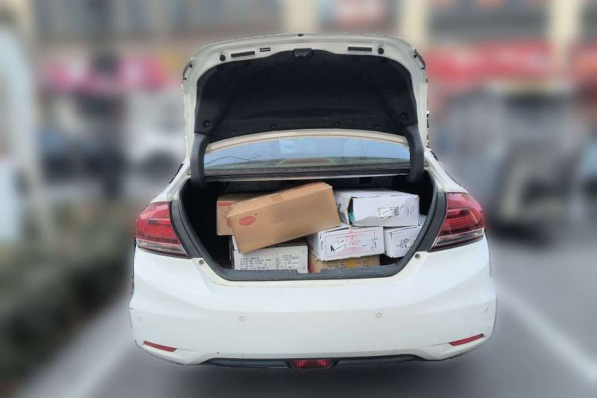 Used Honda Civic 2014 1.8L Automatic Classic Edition Trunk
