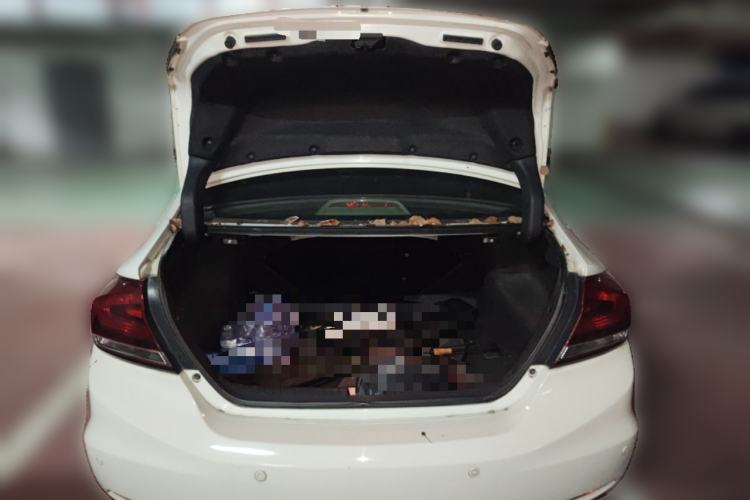 Used Honda Civic 2014 1.8L automatic comfort version Trunk