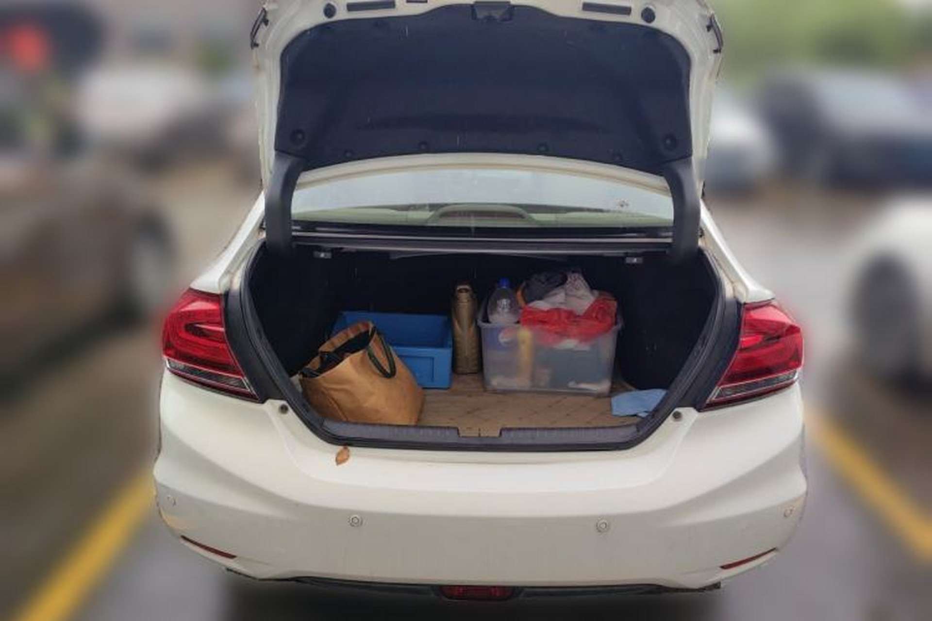 Used Honda Civic 2014 1.8L automatic luxury edition Trunk