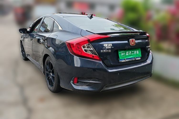 Used Honda Civic 2016 220TURBO CVT Luxury Edition Rear Left 45 Deg