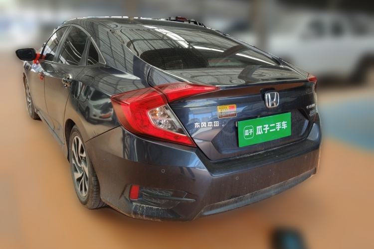 Used Honda Civic 2016 220TURBO CVT Luxury Edition Rear Left 45 Deg