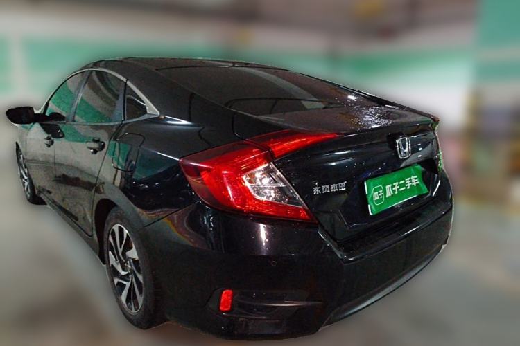 Used Honda Civic 2016 220TURBO CVT Luxury Edition Rear Left 45 Deg