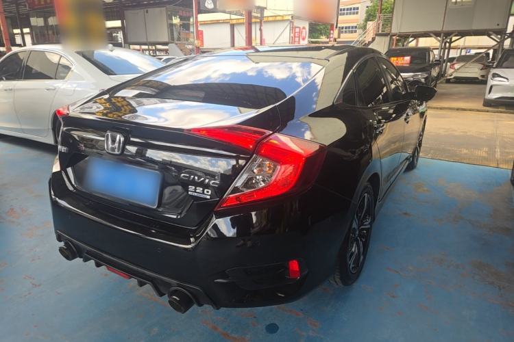 Used Honda Civic 2016 220TURBO CVT Prestige Edition Rear Right 45 Deg