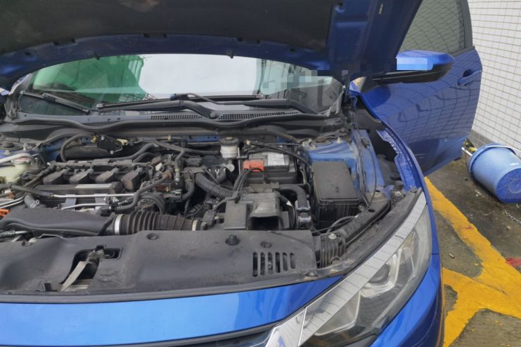 Used Honda Civic 2016 220TURBO CVT Luxury Edition Engine Bay Left