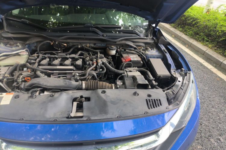 Used Honda Civic 2016 220TURBO CVT Luxury Edition Engine Bay Left