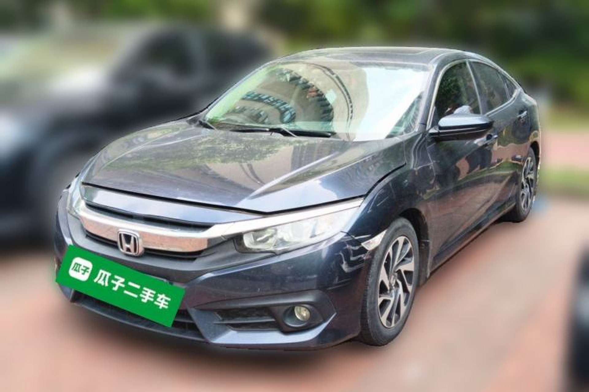 Used Honda Civic 2016 220TURBO CVT Luxury Edition Front Left 45 Deg