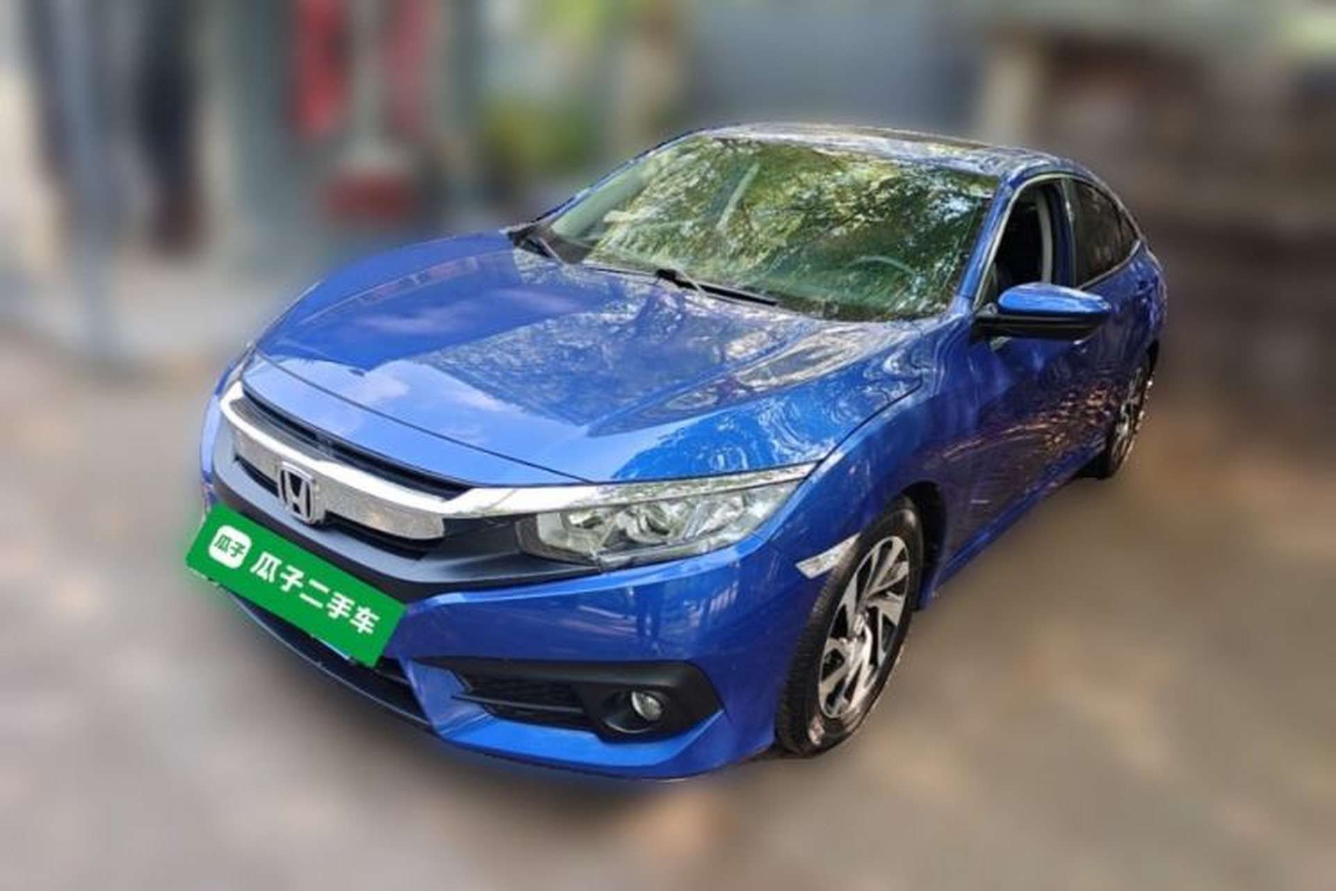 Used Honda Civic 2016 220TURBO CVT Luxury Edition Front Left 45 Deg