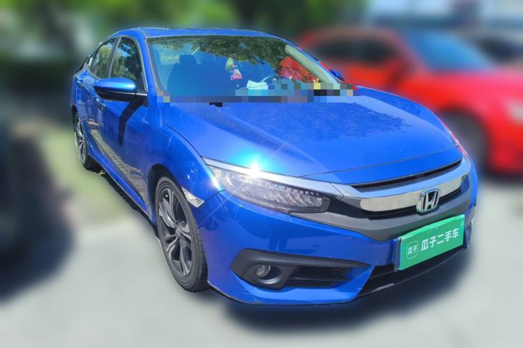 Used Honda Civic 2016 220TURBO CVT Prestige Edition Front Right 45 Deg