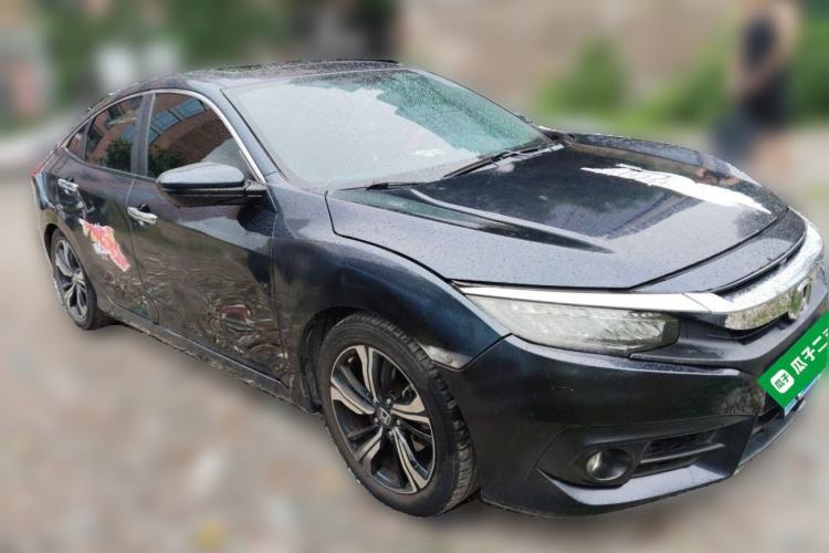 Used Honda Civic 2016 220TURBO CVT Prestige Edition Front Right 45 Deg