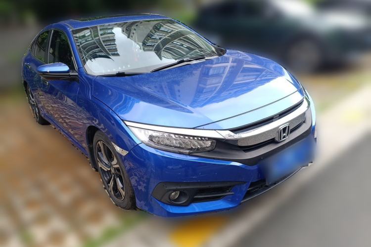 Used Honda Civic 2016 220TURBO CVT Prestige Edition Front Right 45 Deg