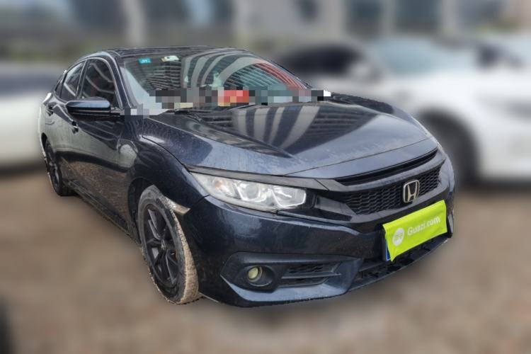 Used Honda Civic 2016 220TURBO CVT Luxury Edition Front Right 45 Deg