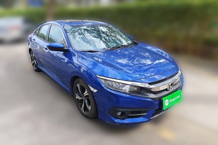 Used Honda Civic 2016 220TURBO CVT Prestige Edition Front Right 45 Deg
