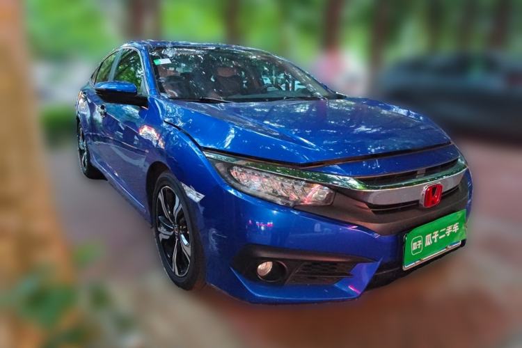 Used Honda Civic 2016 220TURBO CVT Prestige Edition Front Right 45 Deg