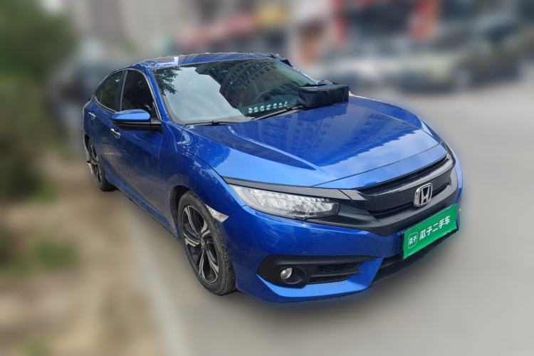 Used Honda Civic 2016 220TURBO CVT Prestige Edition Front Right 45 Deg