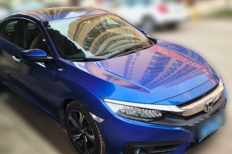 Used Honda Civic 2016 220TURBO CVT Prestige Edition Front Right 45 Deg