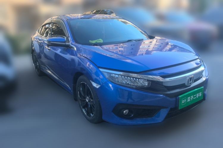Used Honda Civic 2016 220TURBO CVT Prestige Edition Front Right 45 Deg