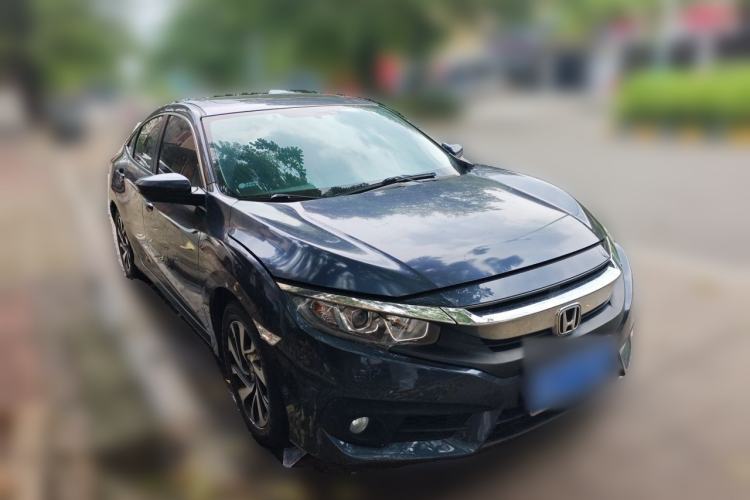 Used Honda Civic 2016 220TURBO CVT Luxury Edition Front Right 45 Deg