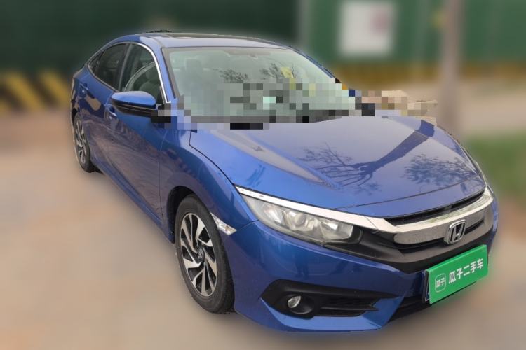 Used Honda Civic 2016 220TURBO CVT Luxury Edition Front Right 45 Deg