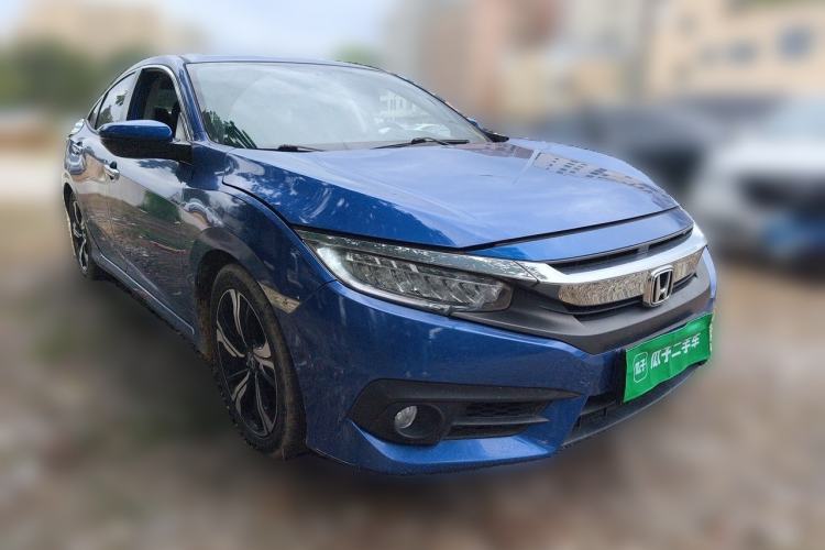 Used Honda Civic 2016 220TURBO CVT Prestige Edition Front Right 45 Deg