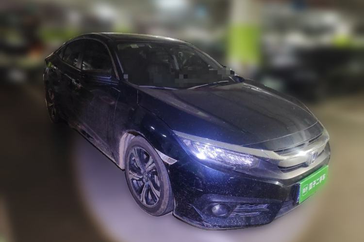 Used Honda Civic 2016 220TURBO CVT Prestige Edition Front Right 45 Deg