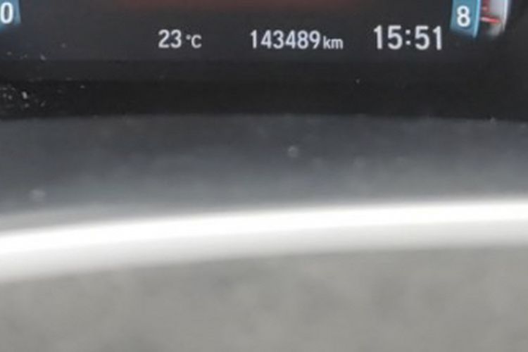 Used Honda Civic 2016 220TURBO CVT Prestige Edition Odometer Close Up