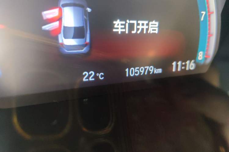 Used Honda Civic 2016 220TURBO CVT Prestige Edition Odometer Close Up