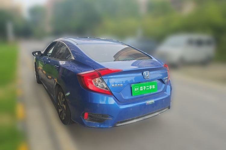 Used Honda Civic 2016 220TURBO CVT Luxury Edition Rear Left 45 Deg
