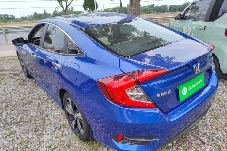 Used Honda Civic 2016 220TURBO CVT Prestige Edition Rear Left 45 Deg