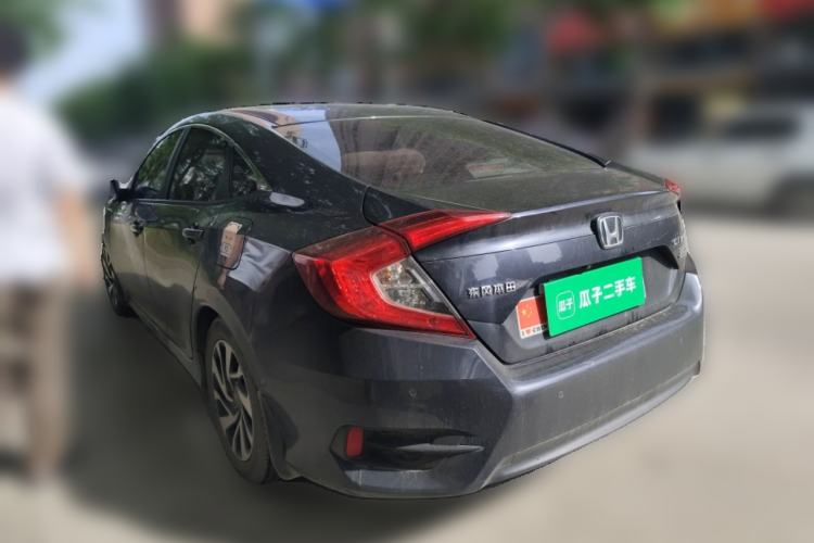 Used Honda Civic 2016 220TURBO CVT Luxury Edition Rear Left 45 Deg