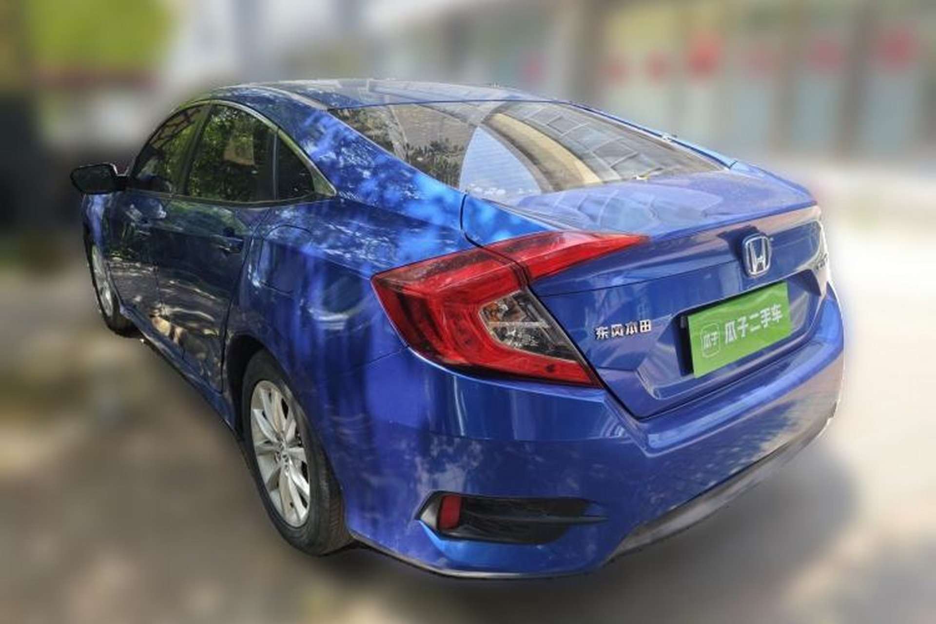 Used Honda Civic 2016 180TURBO CVT Comfort Version Rear Left 45 Deg
